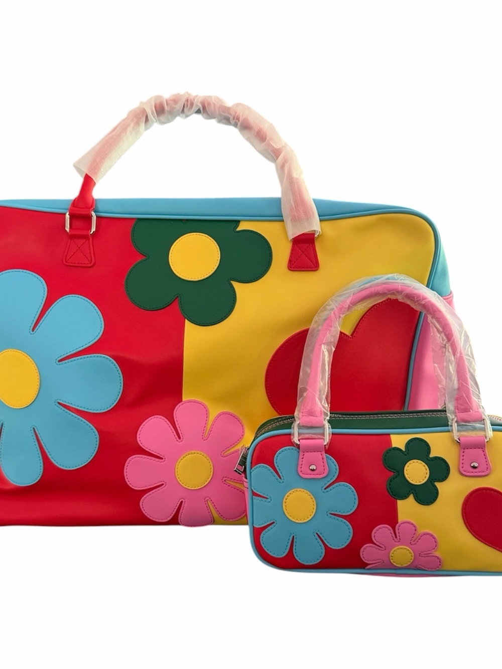 Dolls Kill free luv bundle of weekender and a handbag